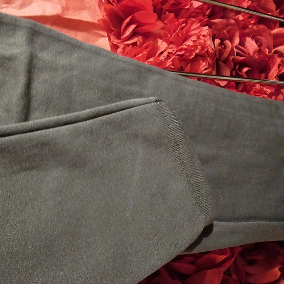 New Mix Gray Fleece Lined Leggings One Size - Picture 6 of 6